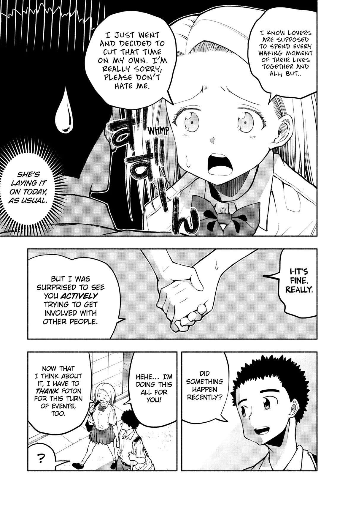 Omoi ga Omoi Omoi-san Chapter 79 page 13 - Chapter 79: Absence Makes the Heart Grow Fonder