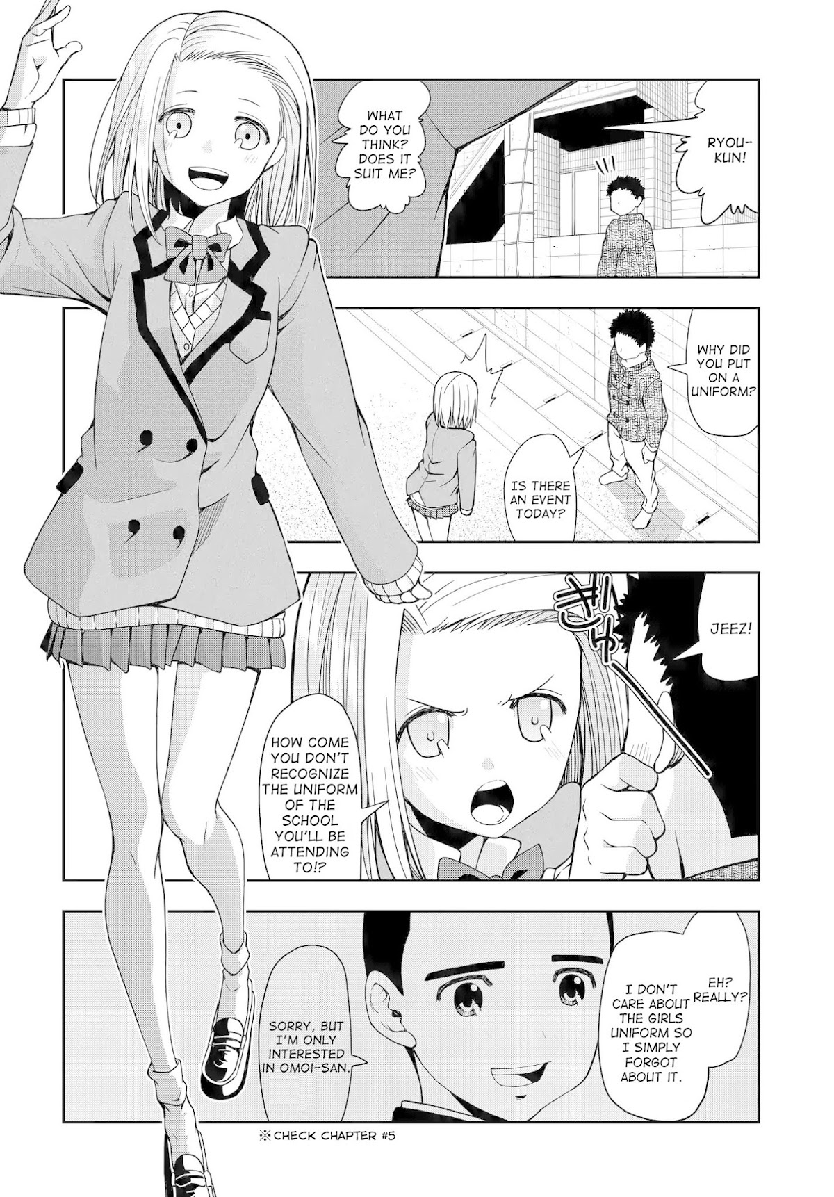 Omoi ga Omoi Omoi-san Chapter 8 page 2 - Chapter 8: Uniform