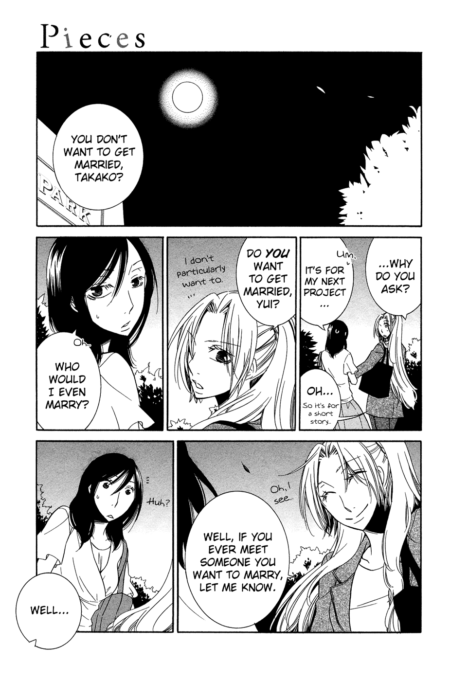 Omoi no Kakera Chapter 15.4 page 2 - Chapter 15.4: Pieces