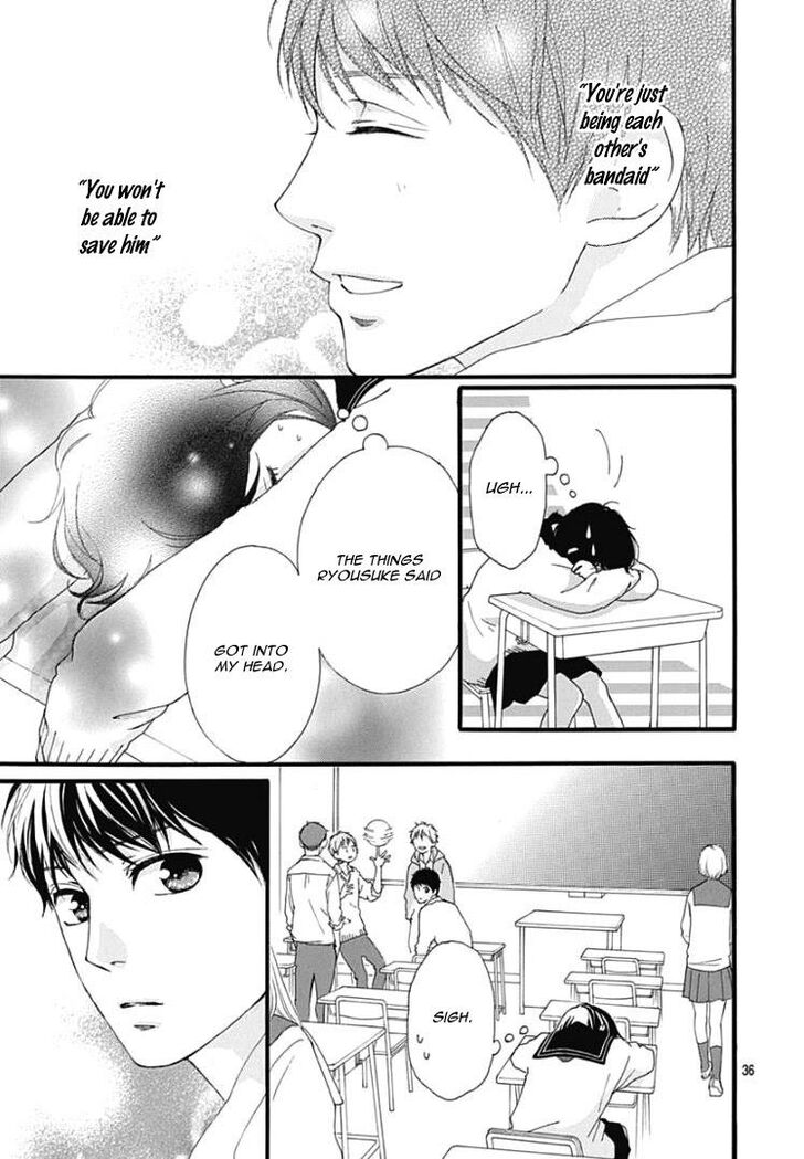 Omoi, Omoware, Furi, Furare Chapter 38 page 37 - Chapter 38