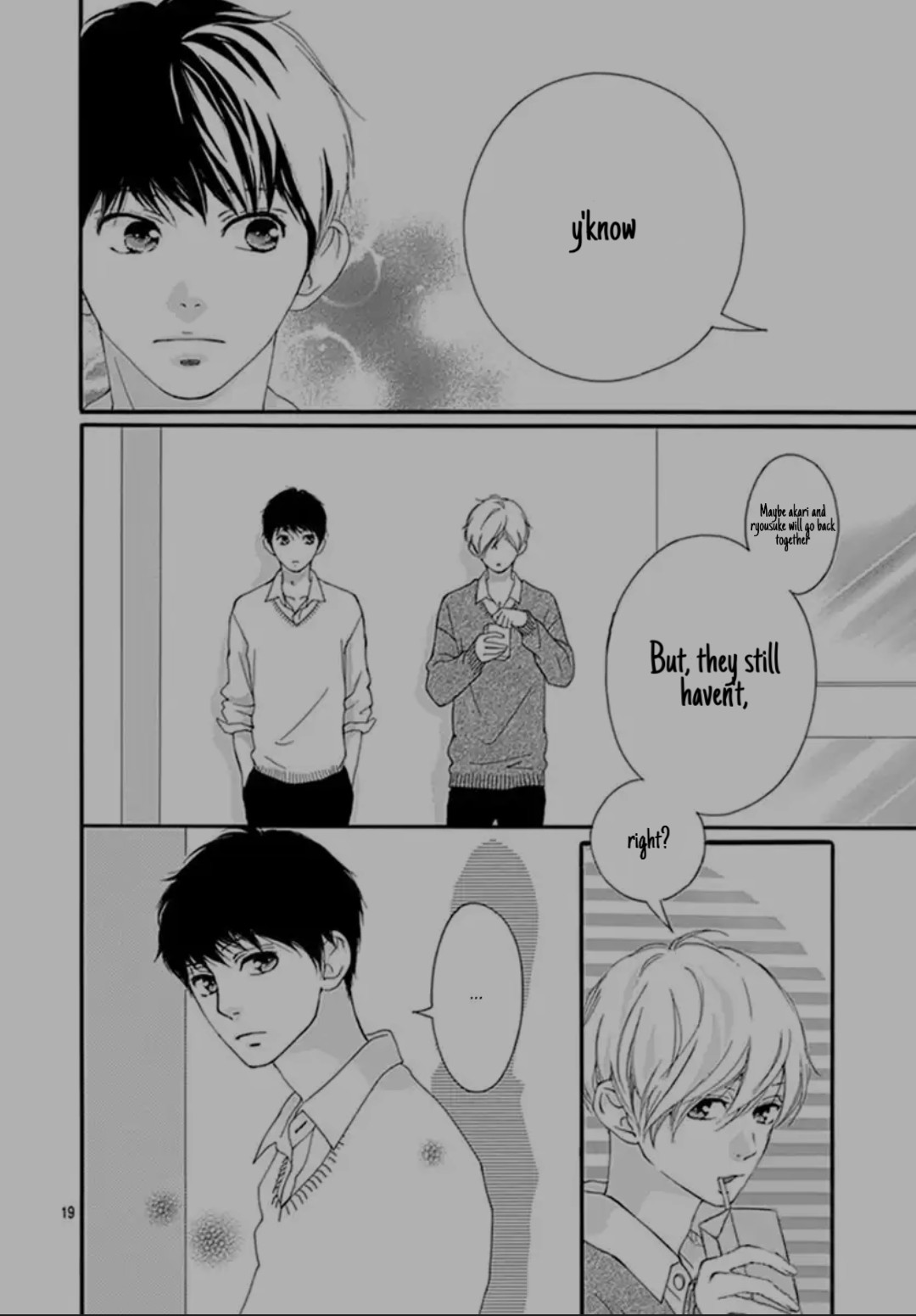 Omoi, Omoware, Furi, Furare Chapter 39 page 18 - Chapter 39