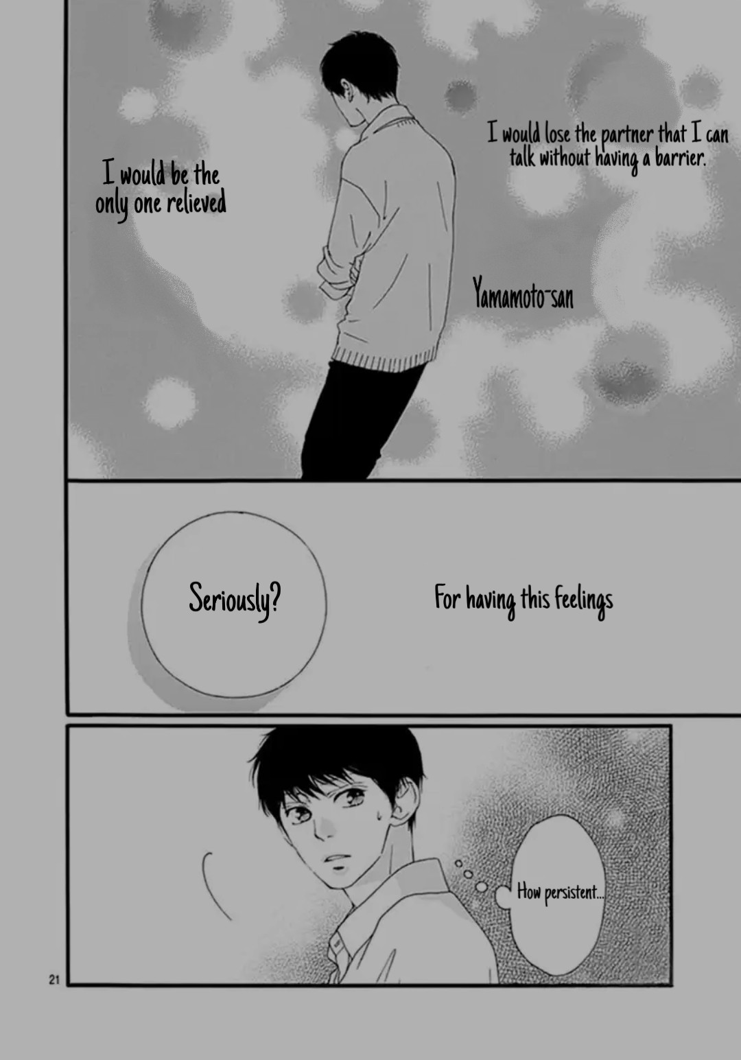 Omoi, Omoware, Furi, Furare Chapter 39 page 20 - Chapter 39