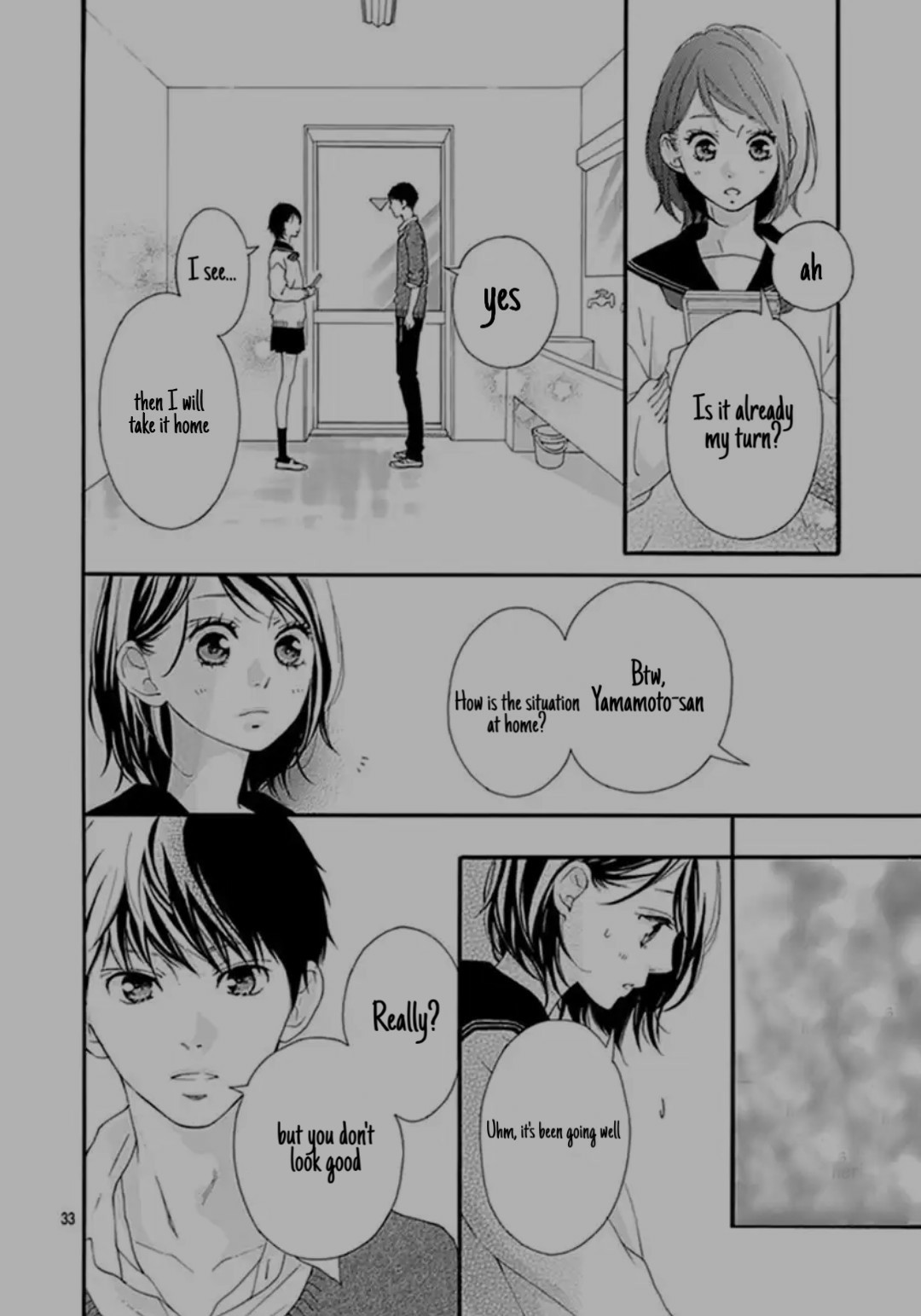 Omoi, Omoware, Furi, Furare Chapter 39 page 32 - Chapter 39