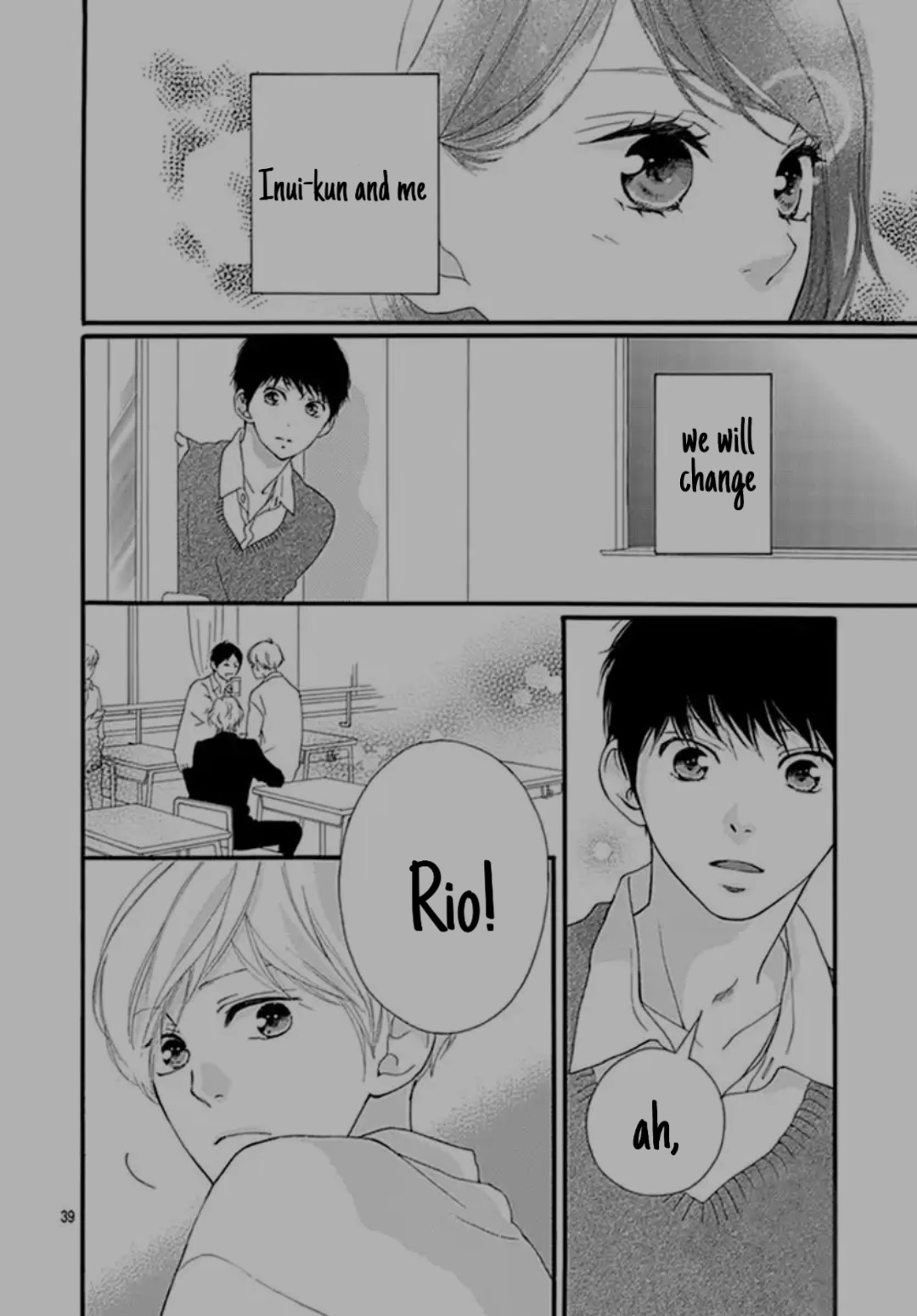 Omoi, Omoware, Furi, Furare Chapter 39 page 38 - Chapter 39