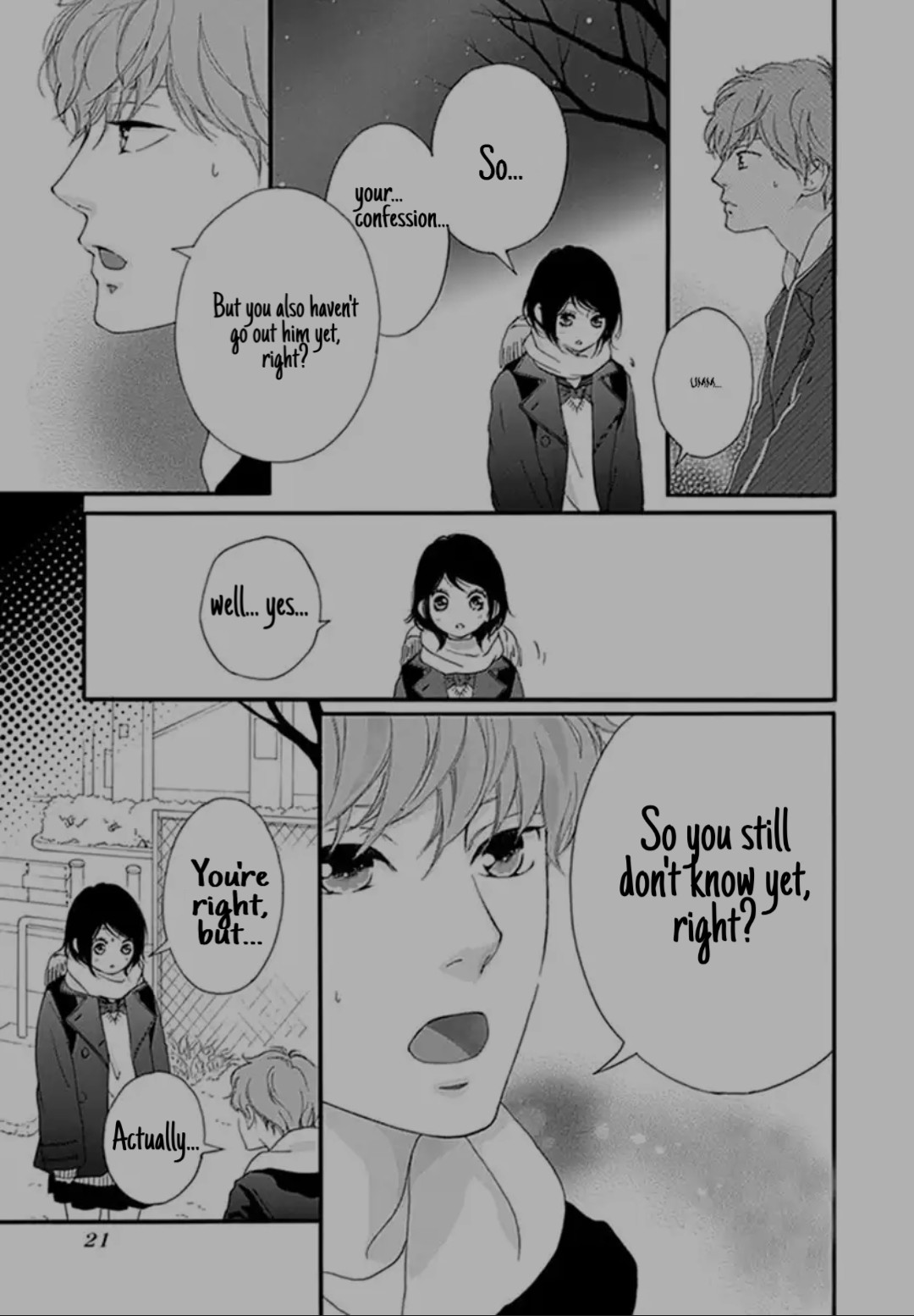Omoi, Omoware, Furi, Furare Chapter 39 page 7 - Chapter 39