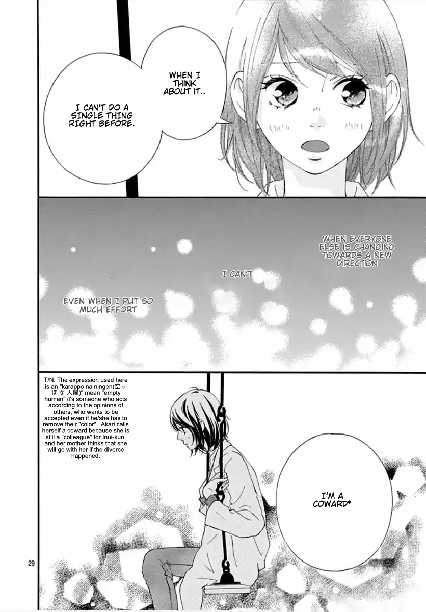 Omoi, Omoware, Furi, Furare Chapter 41 page 29 - Chapter 41