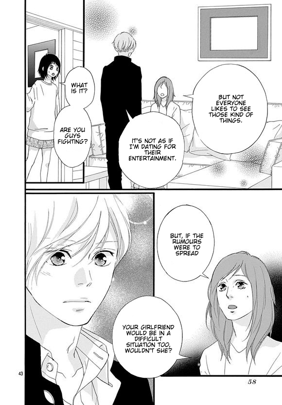 Omoi, Omoware, Furi, Furare Chapter 44 page 42 - Chapter 44