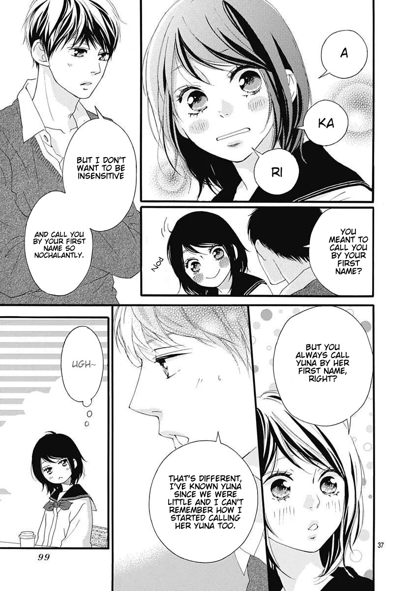 Omoi, Omoware, Furi, Furare Chapter 46 page 37 - Chapter 46