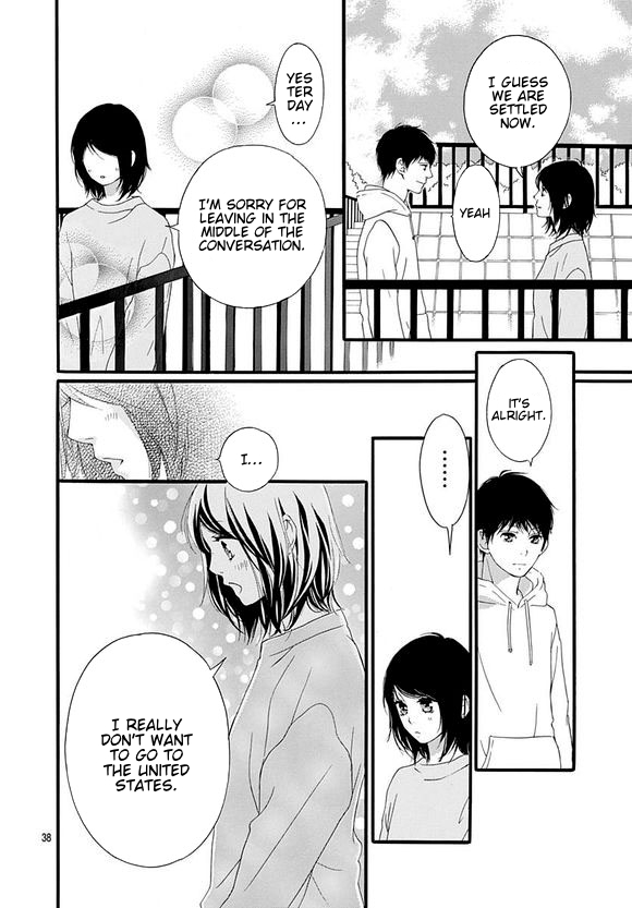 Omoi, Omoware, Furi, Furare Chapter 47 page 38 - Chapter 47