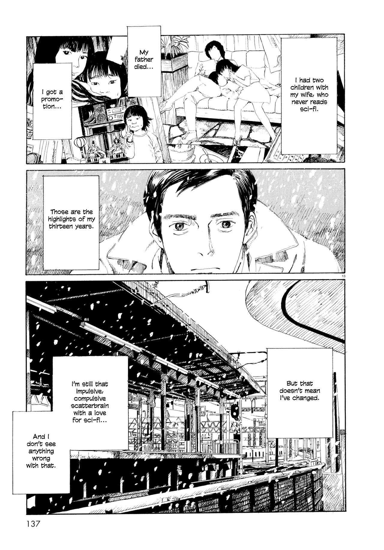Omoide Emanon Chapter 7 page 16 - Chapter 7: Night, Around 9 or 10 PM, and Then...