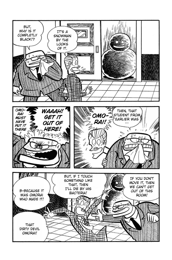Omorai-kun Chapter 10 page 16 - Chapter 10 : The Snowman Murder Case
