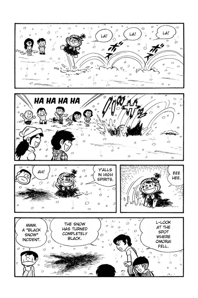 Omorai-kun Chapter 10 page 7 - Chapter 10 : The Snowman Murder Case