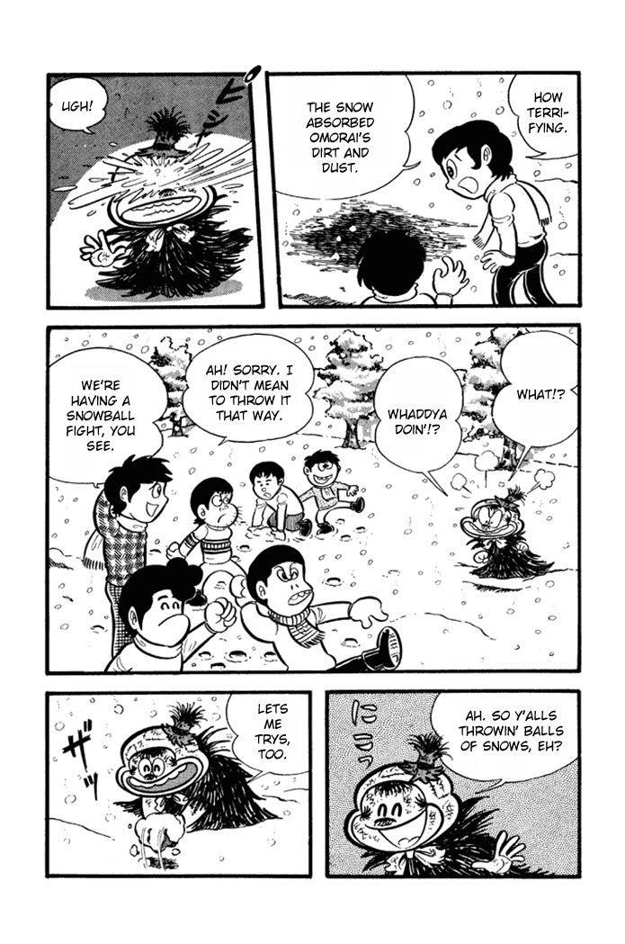 Omorai-kun Chapter 10 page 8 - Chapter 10 : The Snowman Murder Case