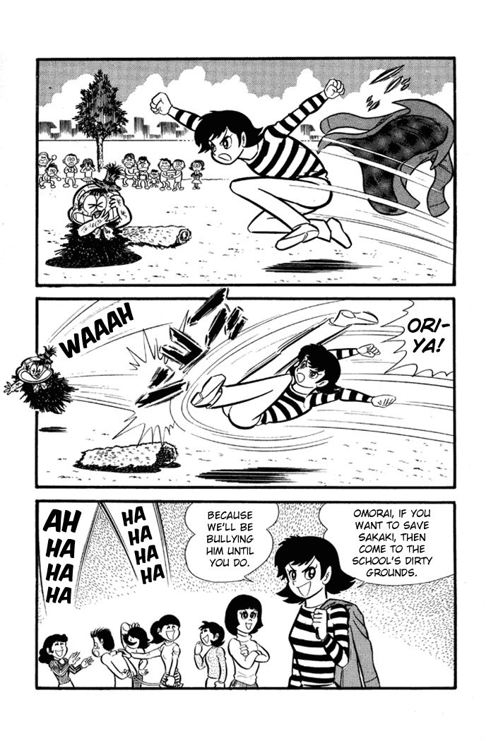 Omorai-kun Chapter 12 page 7 - Chapter 12 : The Female Gang Leader vs Omorai