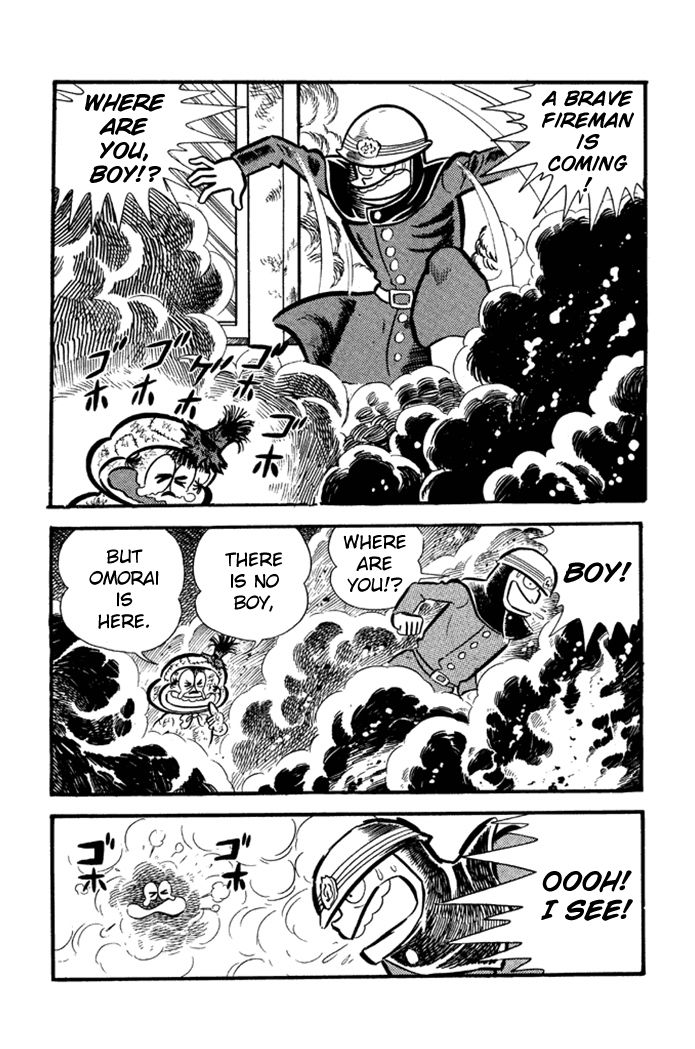 Omorai-kun Chapter 13 page 22 - Chapter 13 : Omorai's Dirty, Huge Fire