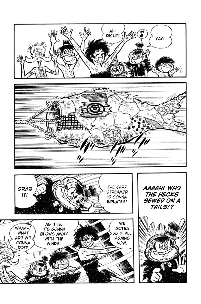 Omorai-kun Chapter 23 page 11 - Chapter 23 : Flight of the Garbage Carp Streamer