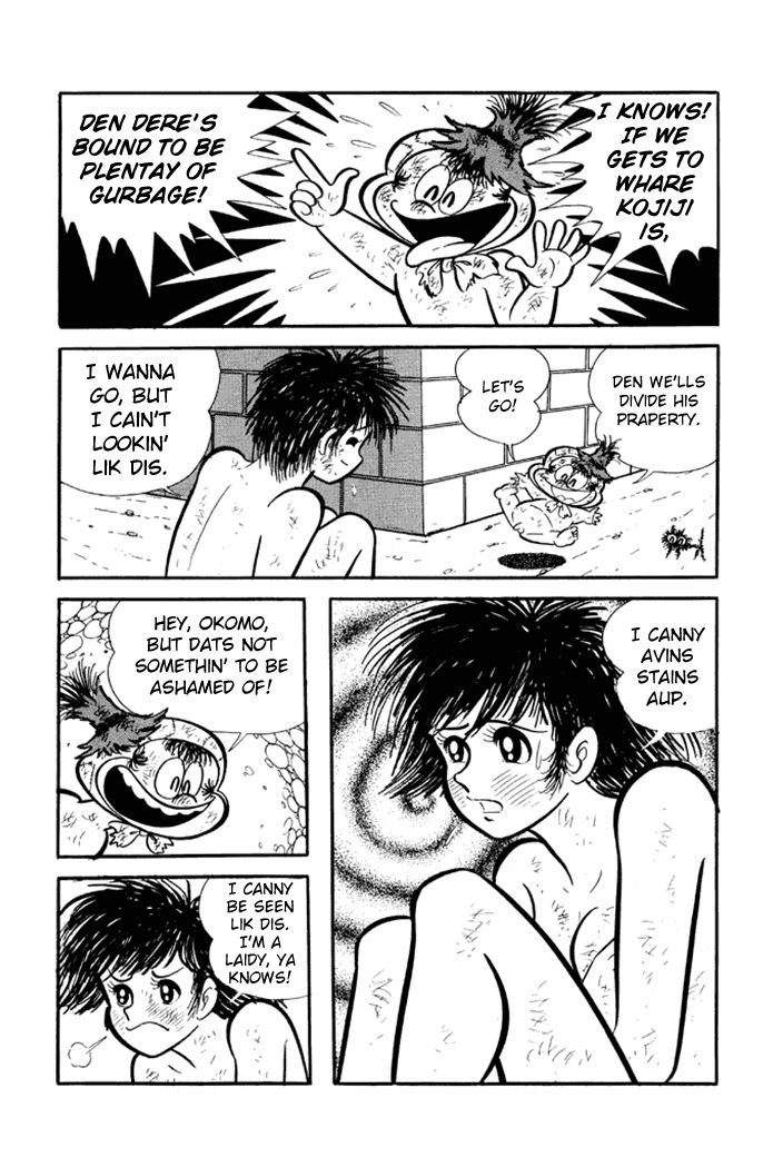 Omorai-kun Chapter 5 page 8 - Chapter 5 : New Year's Eve's Garbage War