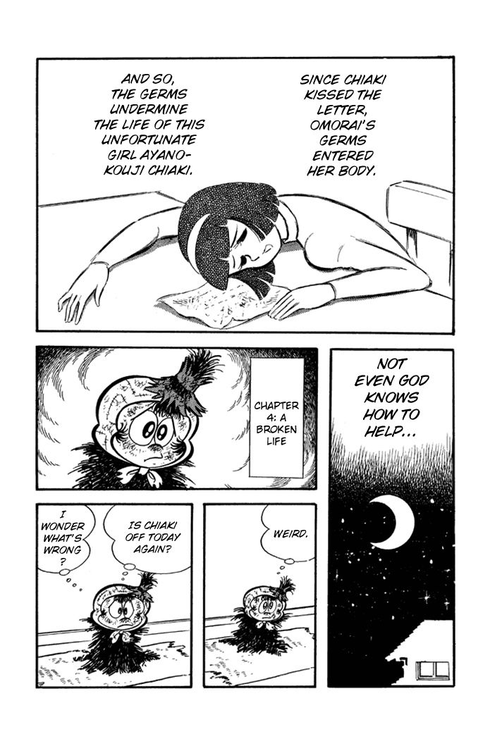 Omorai-kun Chapter 6 page 14 - Chapter 6 : Gazing at Love, Death and Bacteria