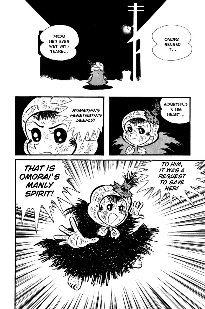 Omorai-kun Chapter 9 page 14 - Chapter 9 : Omorai Juutarou, Baboon Exterminator