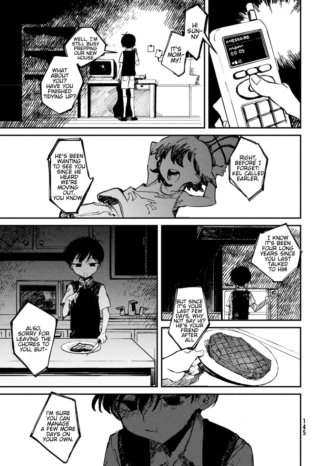 OMORI Chapter 1 page 10 - Chapter 1: Dear Little Brother...