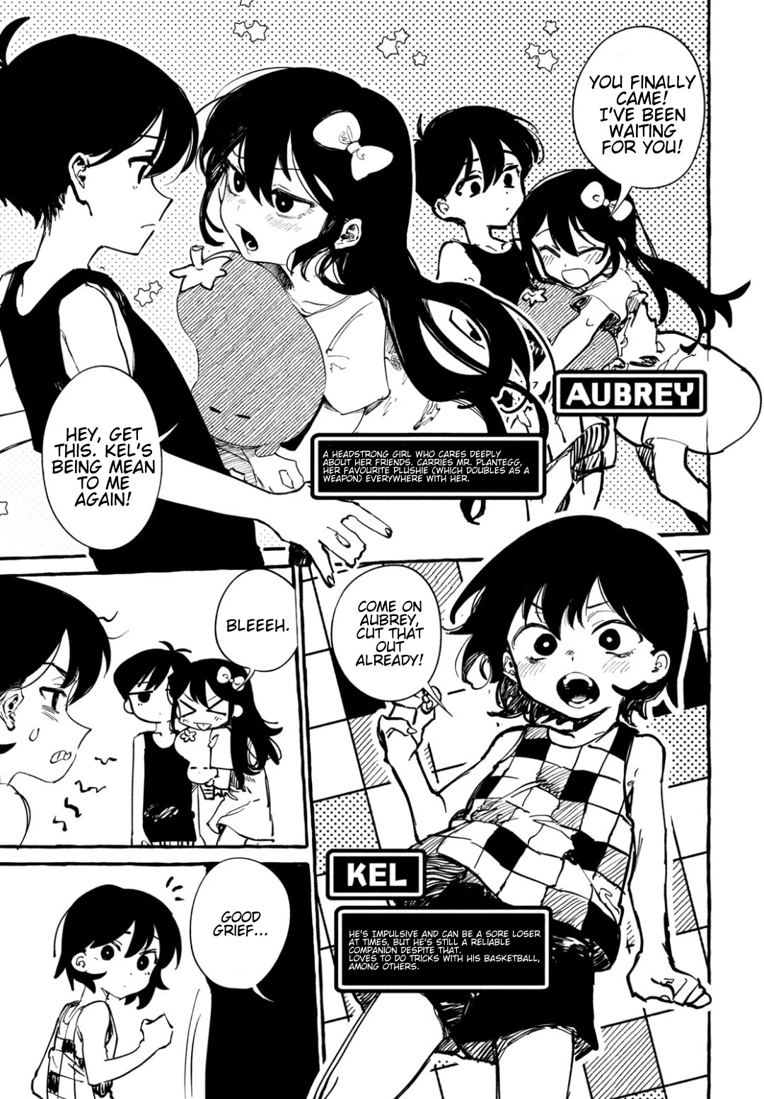OMORI Chapter 1 page 54 - Chapter 1: Dear Little Brother...