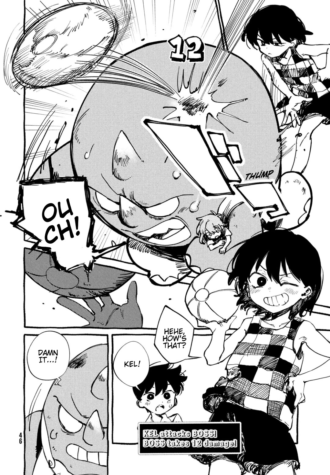 OMORI Chapter 2 page 12 - Chapter 2: A Home For Flowers