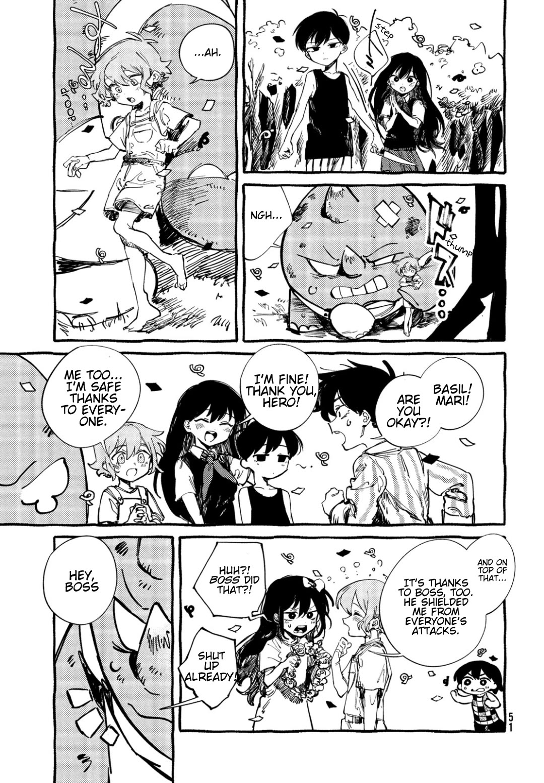 OMORI Chapter 2 page 17 - Chapter 2: A Home For Flowers