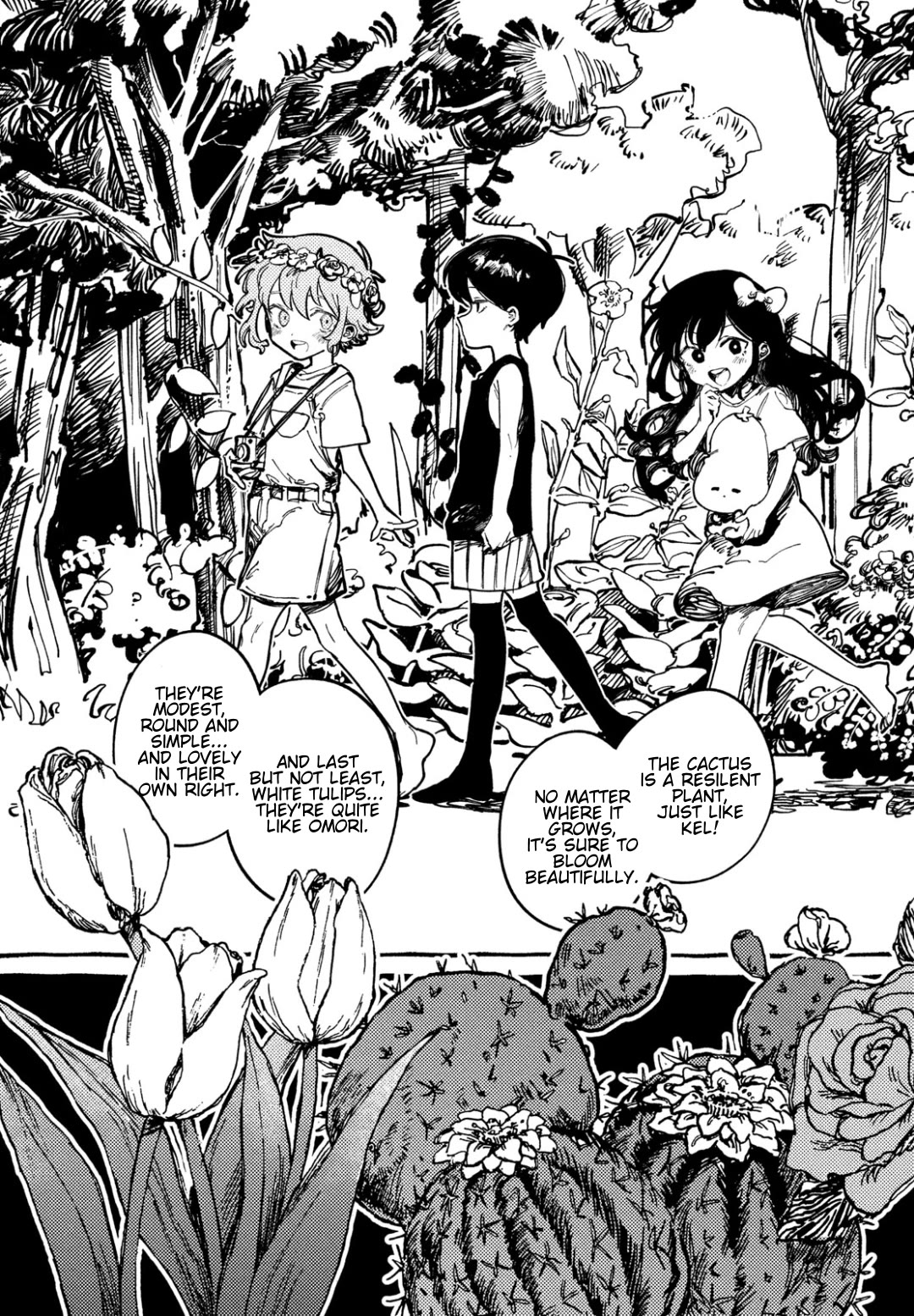 OMORI Chapter 2 page 23 - Chapter 2: A Home For Flowers