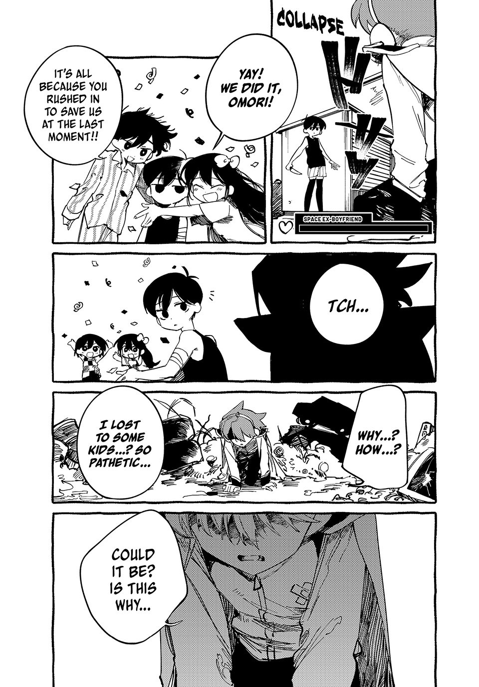 OMORI Chapter 5 page 13 - Chapter 5: You Were Wrong. Go Back.