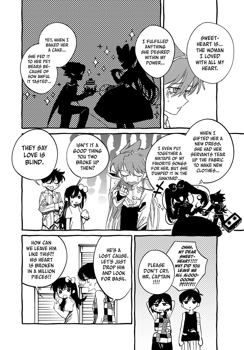 OMORI Chapter 5 page 16 - Chapter 5: You Were Wrong. Go Back.