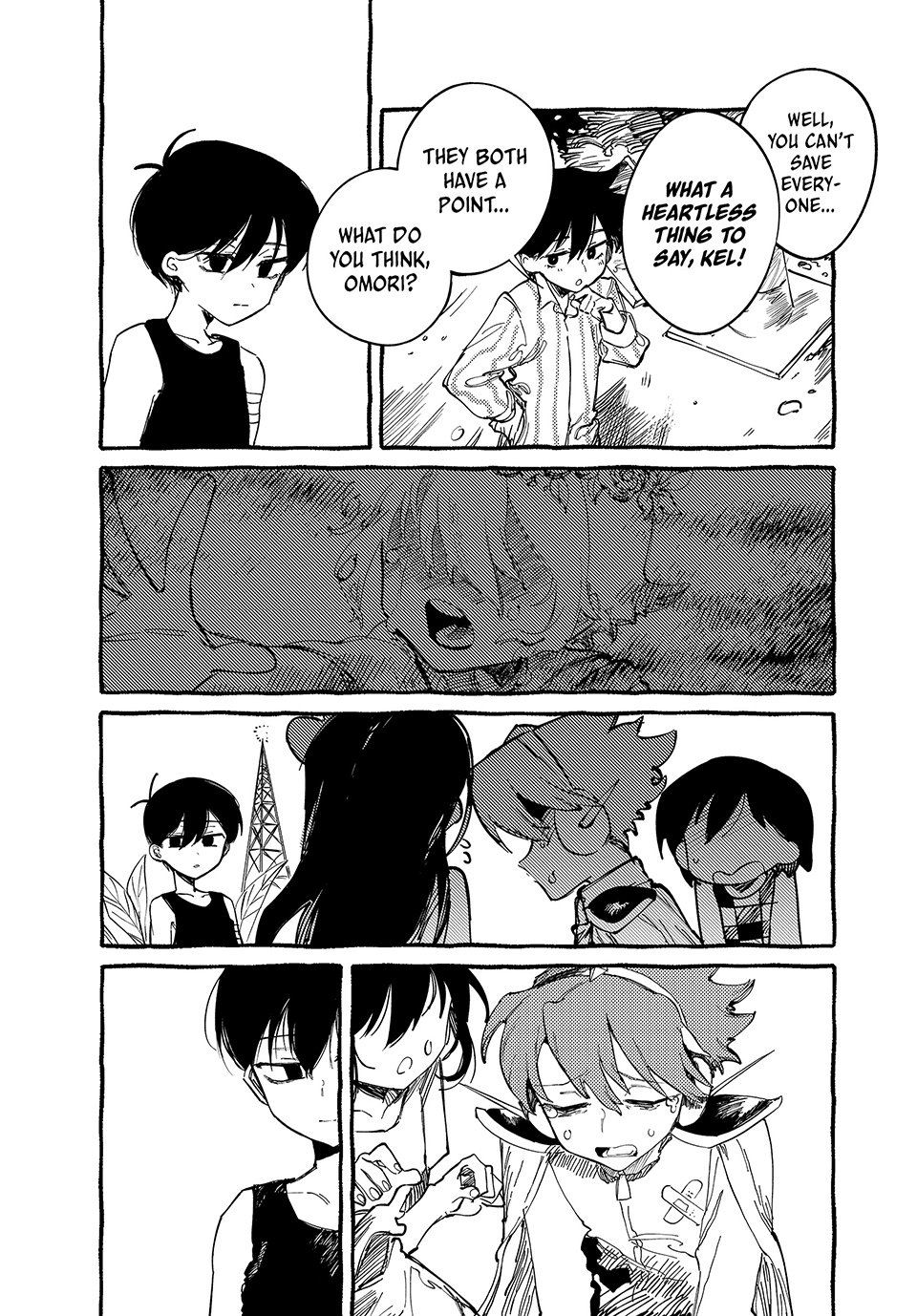 OMORI Chapter 5 page 17 - Chapter 5: You Were Wrong. Go Back.