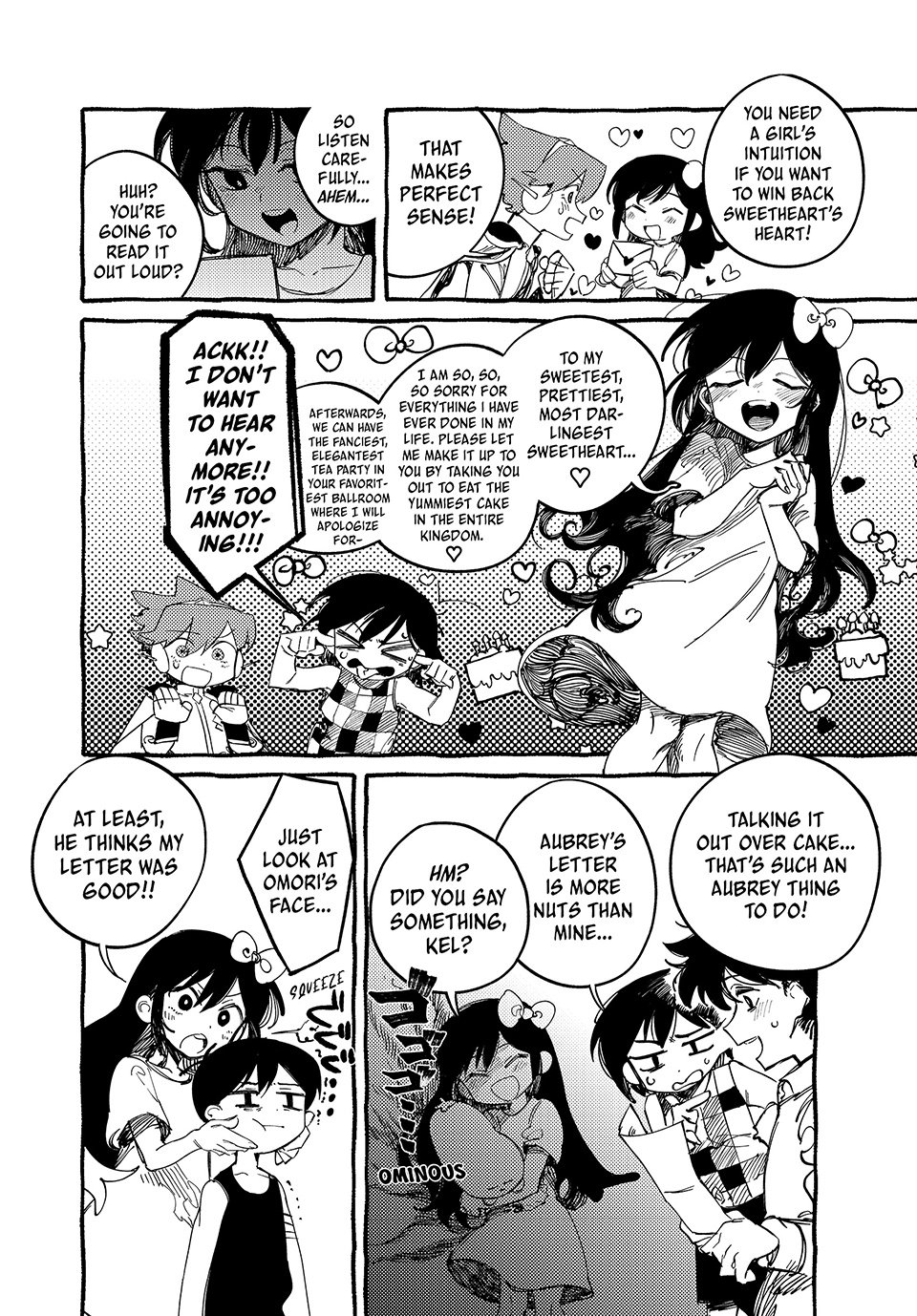 OMORI Chapter 5 page 22 - Chapter 5: You Were Wrong. Go Back.