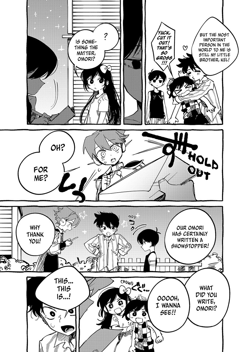 OMORI Chapter 5 page 27 - Chapter 5: You Were Wrong. Go Back.