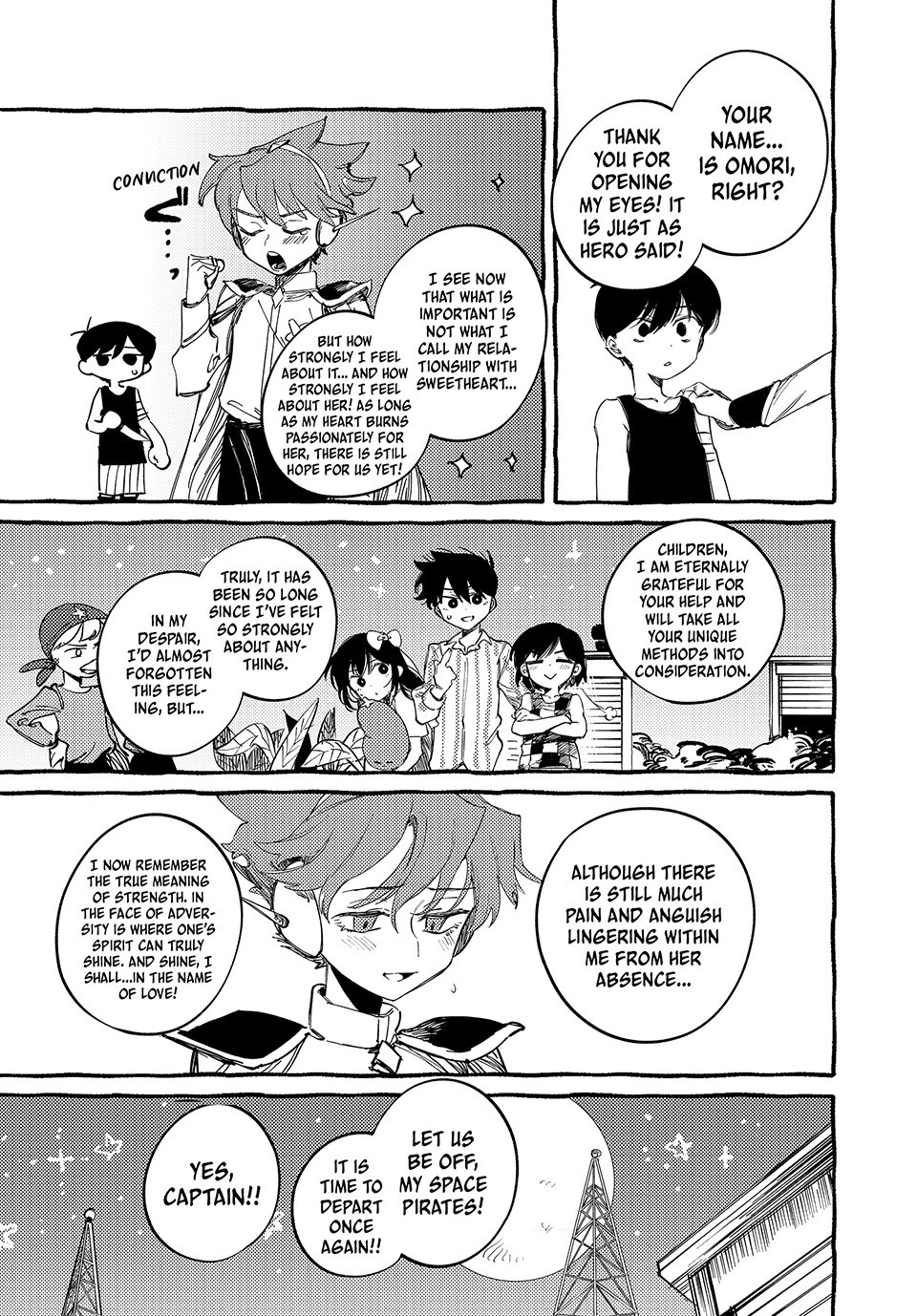 OMORI Chapter 5 page 33 - Chapter 5: You Were Wrong. Go Back.