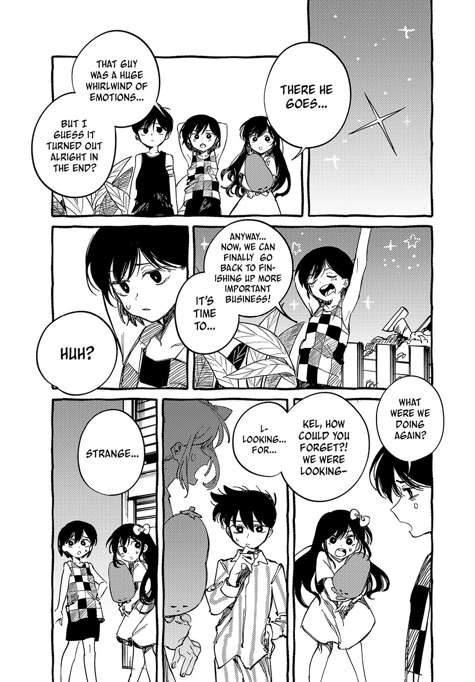 OMORI Chapter 5 page 35 - Chapter 5: You Were Wrong. Go Back.