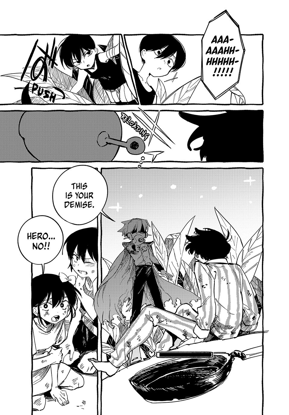 OMORI Chapter 5 page 9 - Chapter 5: You Were Wrong. Go Back.