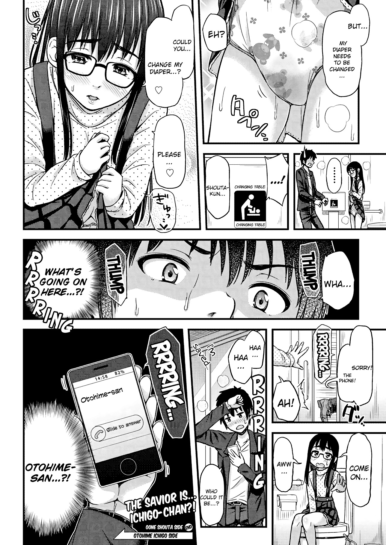 Omujo! Omutsu Joshi Chapter 10 page 8 - Chapter 10: Together with Muni...