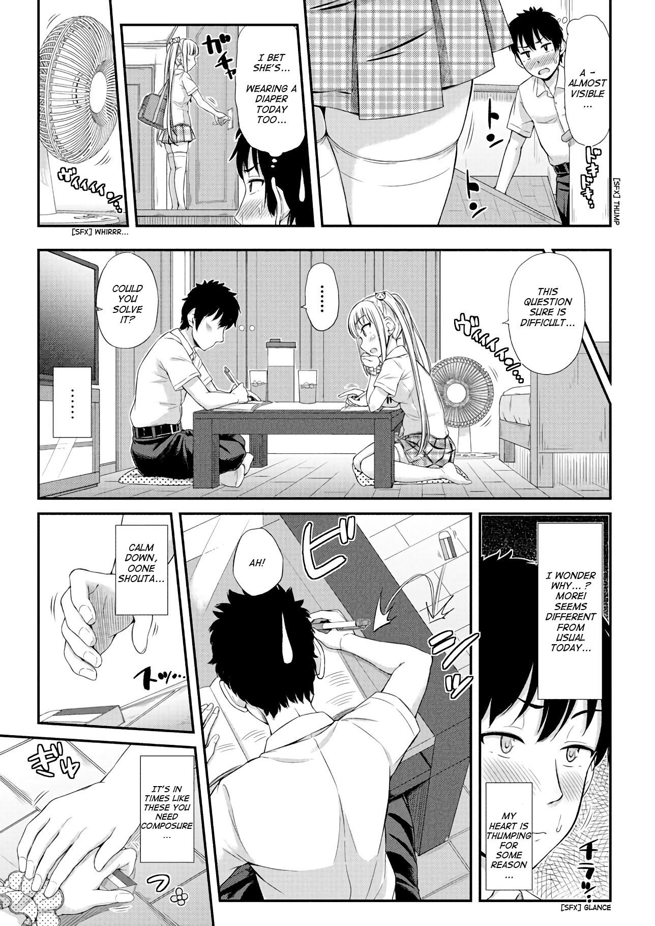 Omujo! Omutsu Joshi Chapter 17 page 3 - Chapter 17: Test Studying with the Childhood Friend?!
