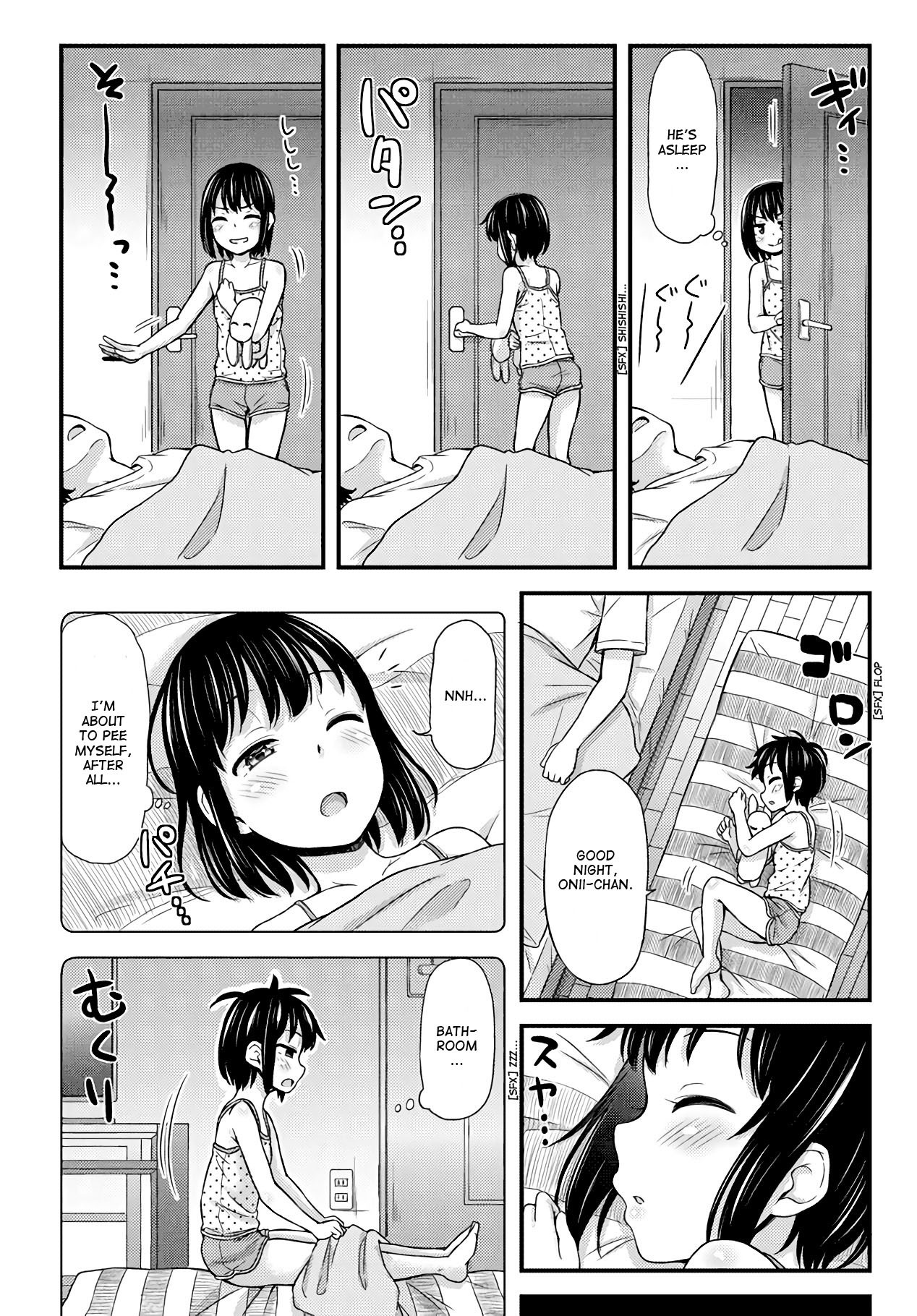 Omujo! Omutsu Joshi Chapter 20 page 8 - Chapter 20: The Little Sister and the Heart-Thumping Horror Show!