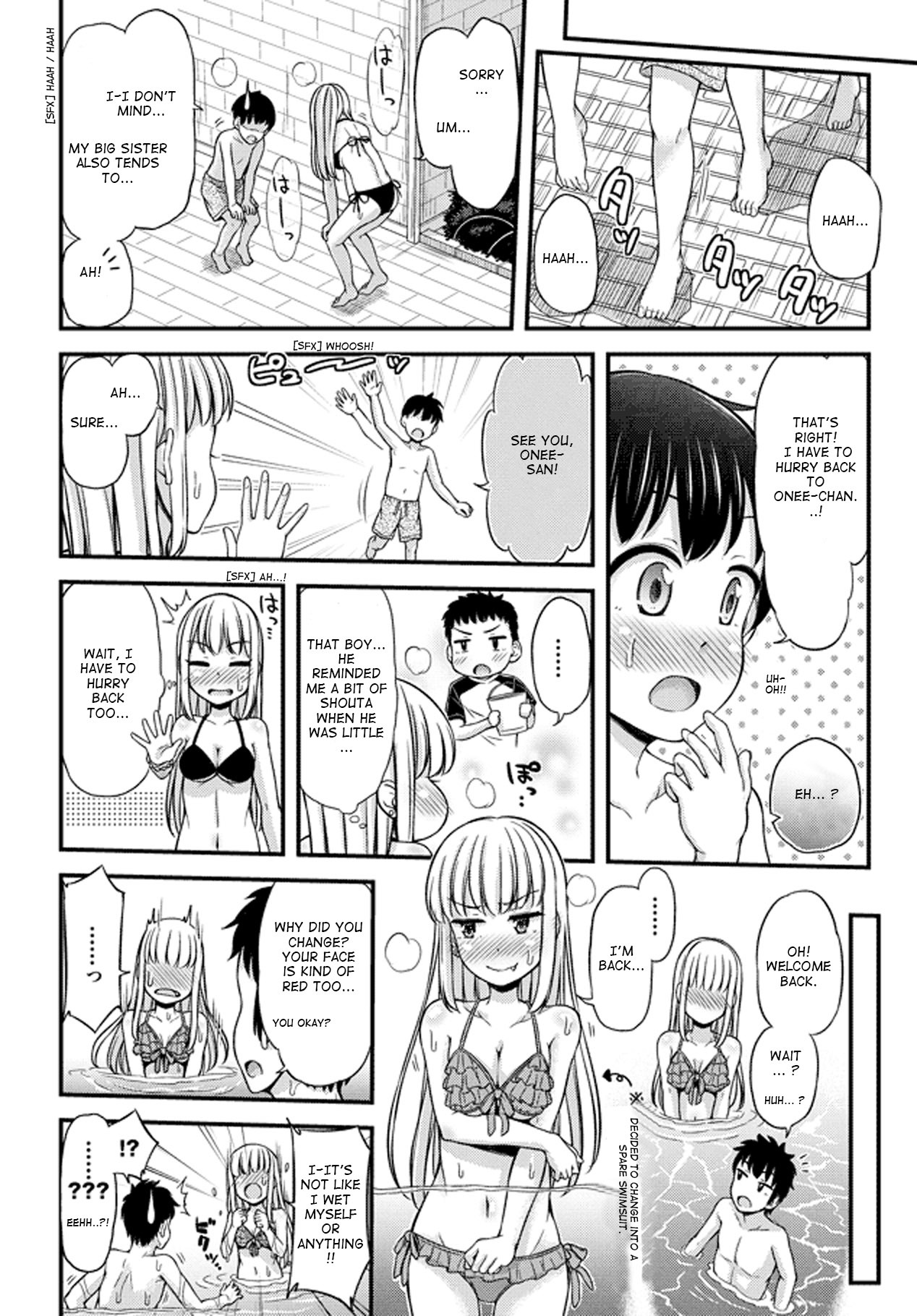 Omujo! Omutsu Joshi Chapter 21 page 6 - Chapter 21: Thump! Diaperless Omujo Pool