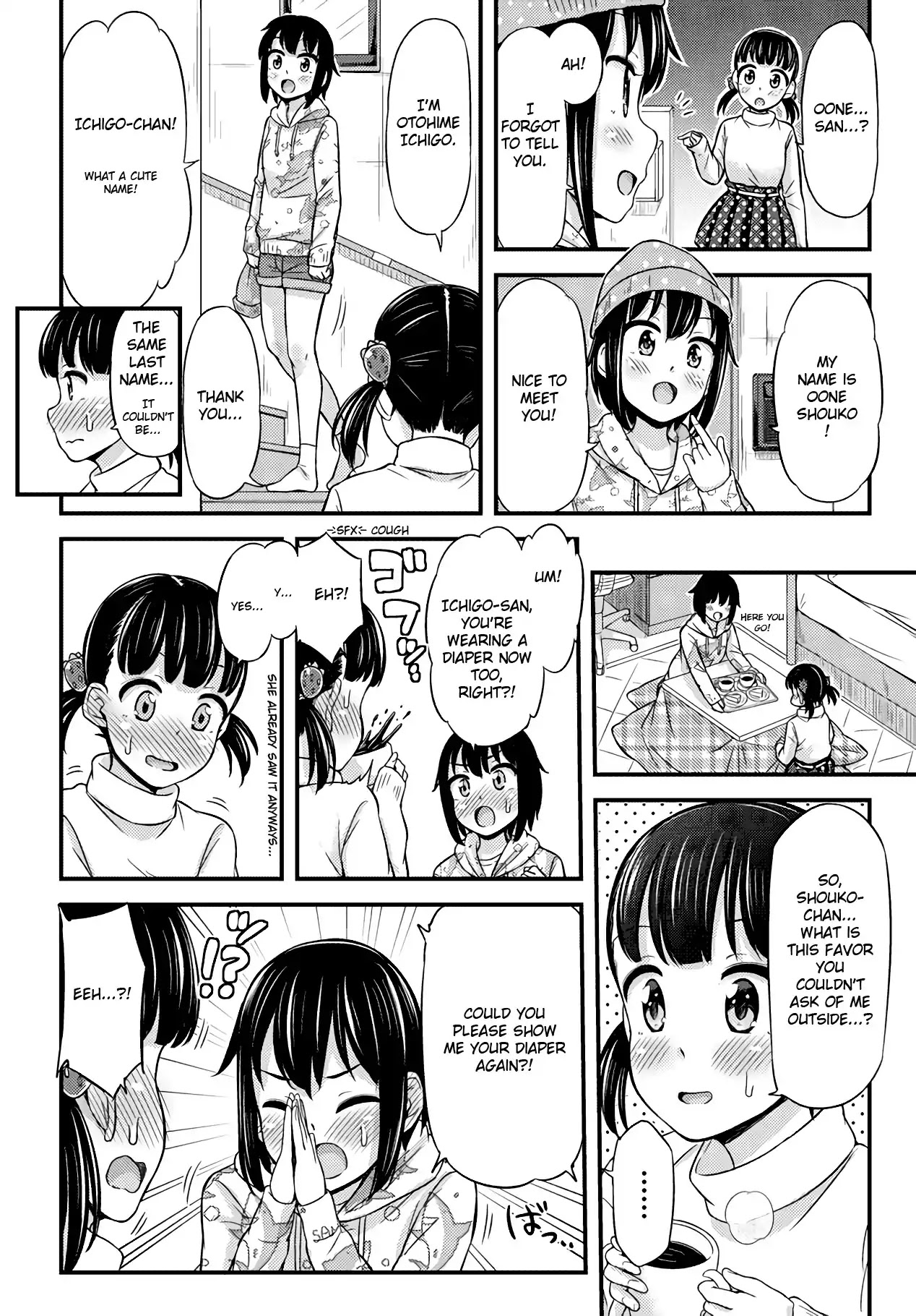 Omujo! Omutsu Joshi Chapter 25 page 6 - Chapter 25: Bonding over Diapers