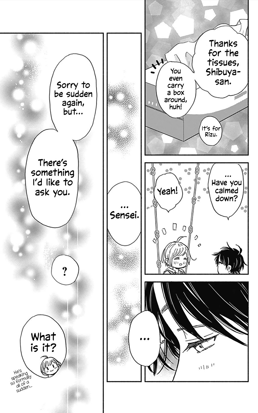 Omukae Shibuya-kun Chapter 16 page 38 - Chapter 16