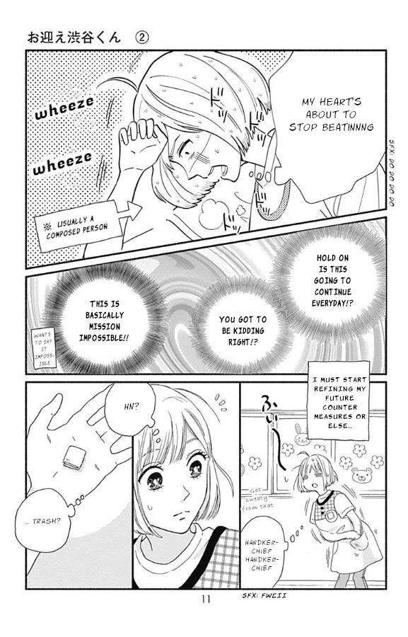 Omukae Shibuya-kun Chapter 5 page 9 - Chapter 5