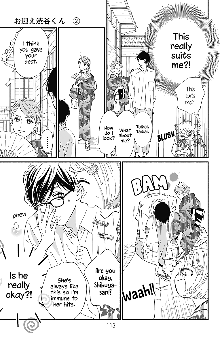 Omukae Shibuya-kun Chapter 7 page 32 - Chapter 7