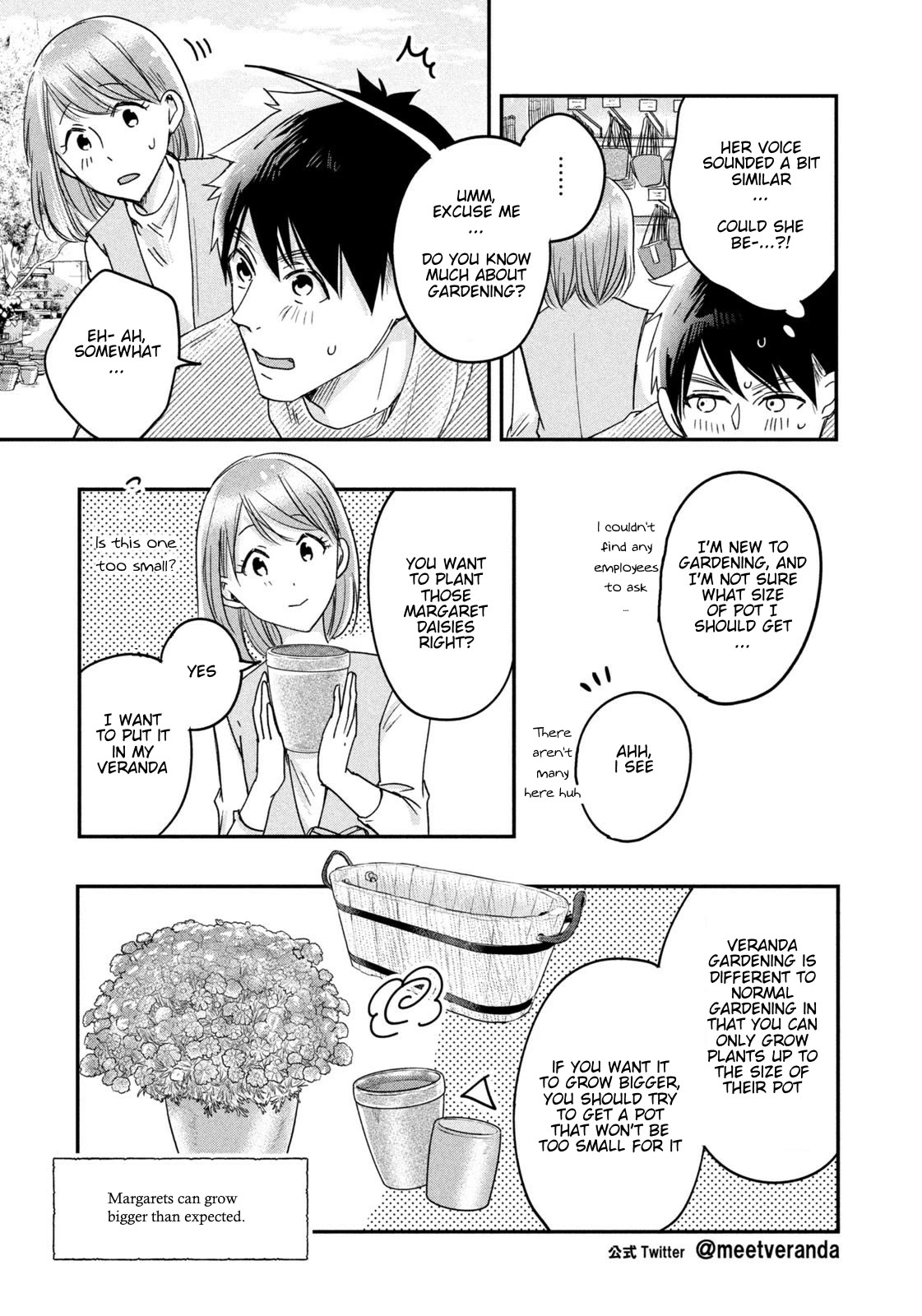 On the Balcony Again Today Chapter 10 page 7 - Chapter 10: Pot Flower Arrangement