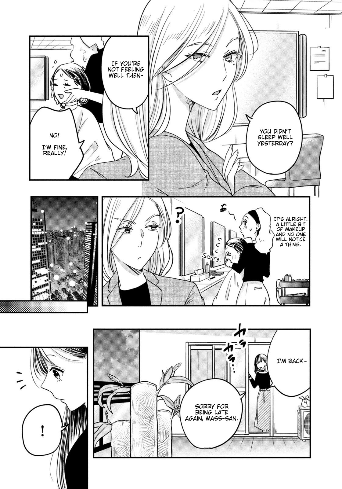 On the Balcony Again Today Chapter 14 page 11 - Chapter 14: Edamame Onigiri