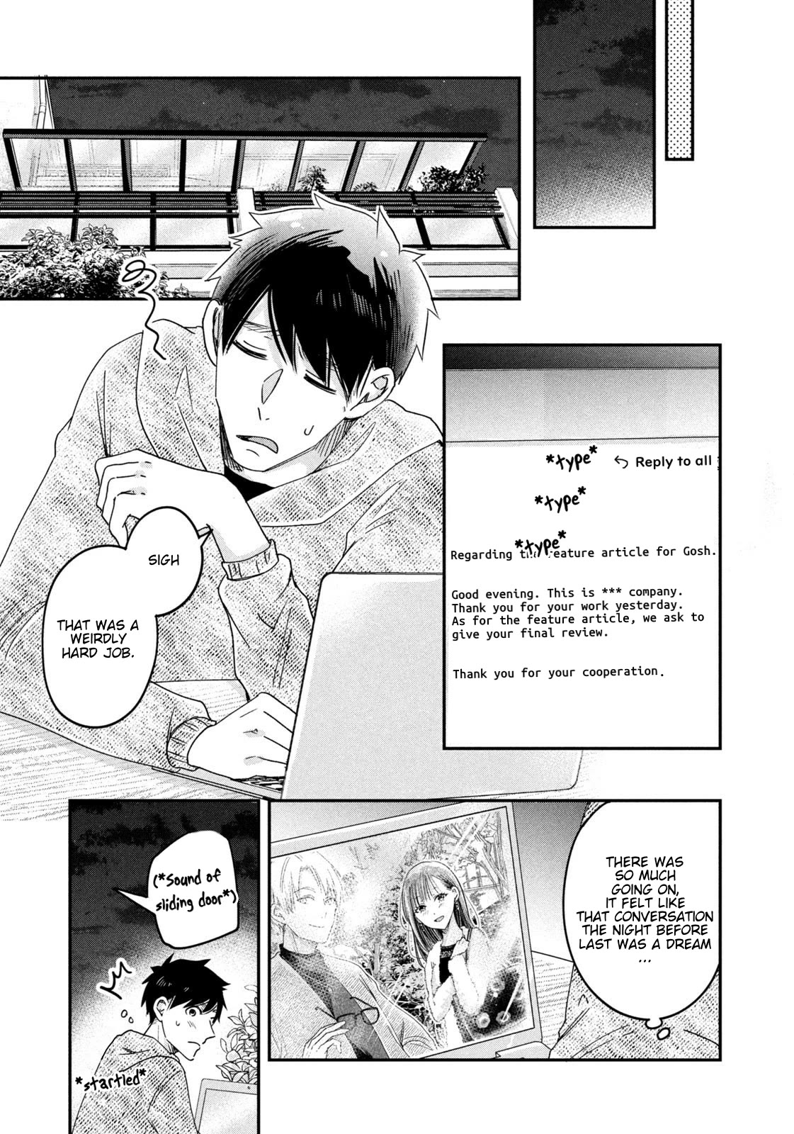 On the Balcony Again Today Chapter 17 page 11 - Chapter 17: Request at the Veranda