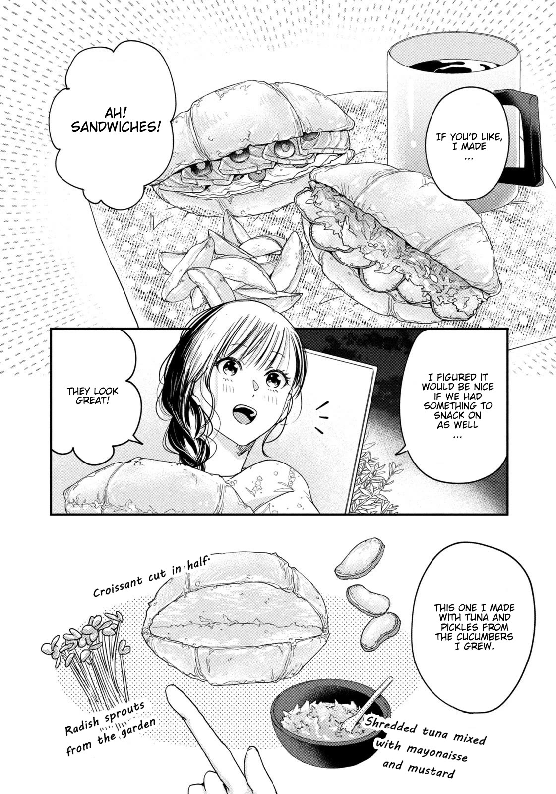 On the Balcony Again Today Chapter 18 page 7 - Chapter 18: Croissant Sandwich