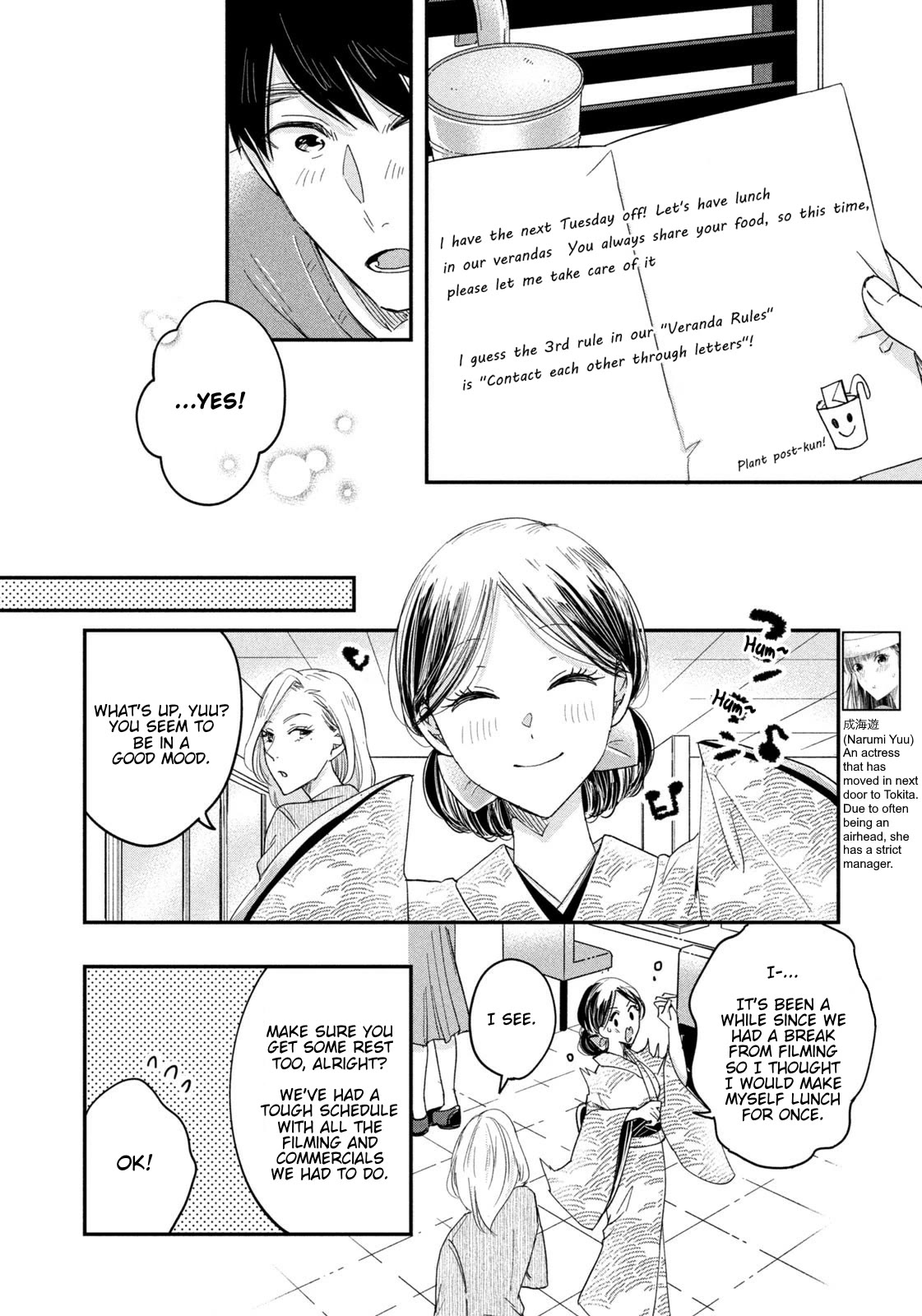 On the Balcony Again Today Chapter 20 page 4 - Chapter 20: Veranda Communication