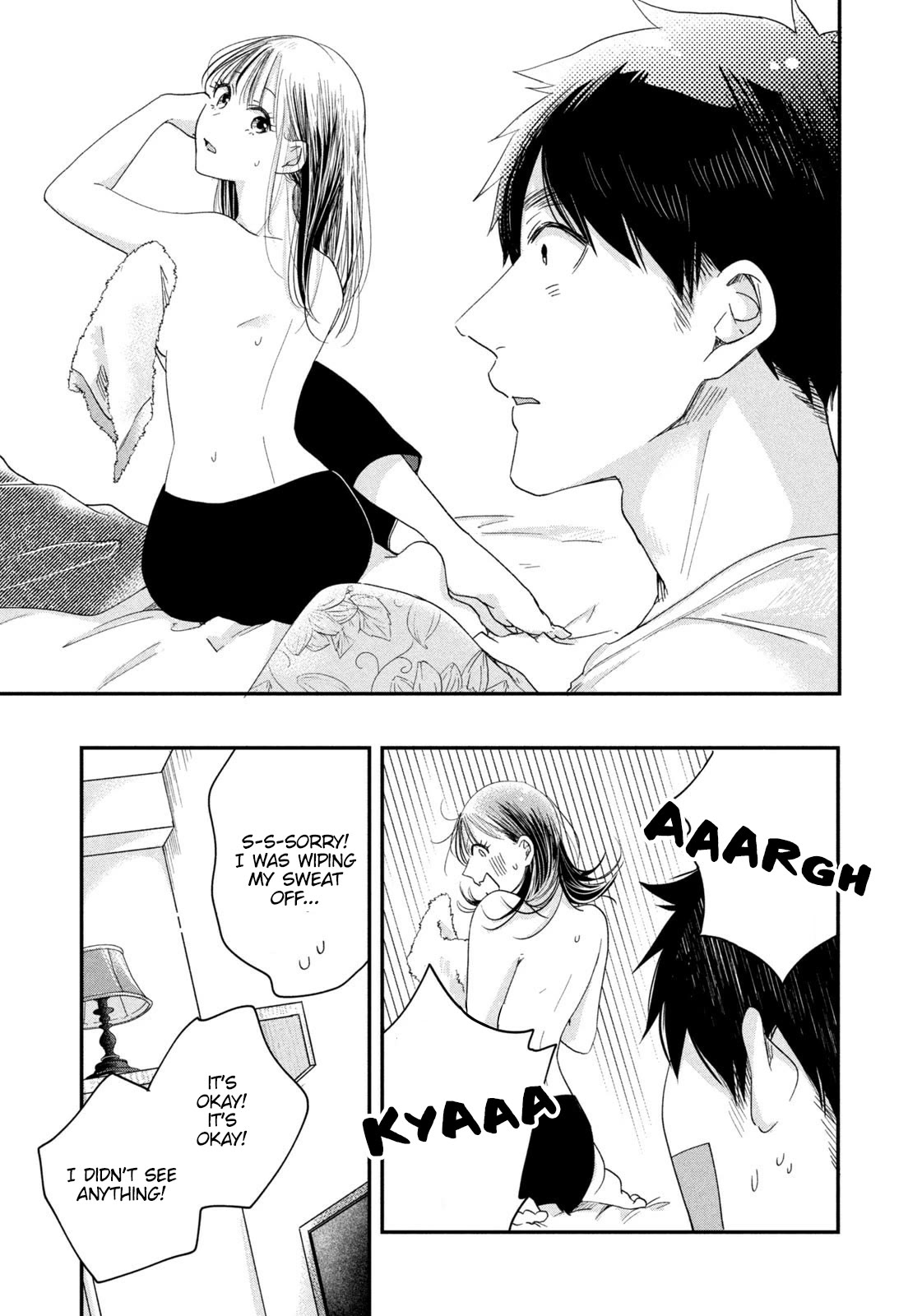 On the Balcony Again Today Chapter 28 page 9 - Chapter 28: The Two of Them in a Room